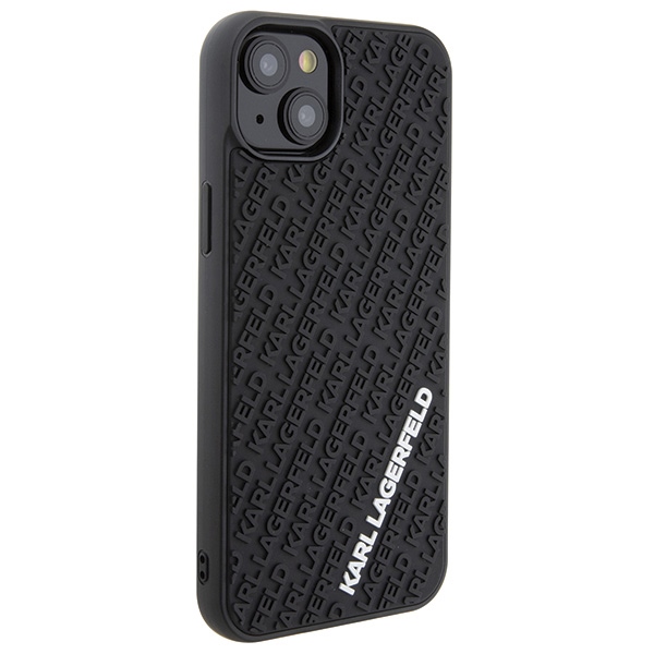 iTok webáruház - Karl Lagerfeld Karl Lagerfeld 3D Rubber Multi Logo tok iPhone 15 Plus / 14 Plus készülékhez (fekete) 4 Karl Lagerfeld 3D Rubber Multi Logo case for iPhone 15 Plus (fekete)