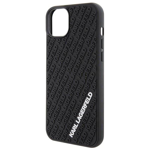 iTok webáruház - Karl Lagerfeld Karl Lagerfeld 3D Rubber Multi Logo tok iPhone 15 Plus / 14 Plus készülékhez (fekete) 6 Karl Lagerfeld 3D Rubber Multi Logo case for iPhone 15 Plus (fekete)