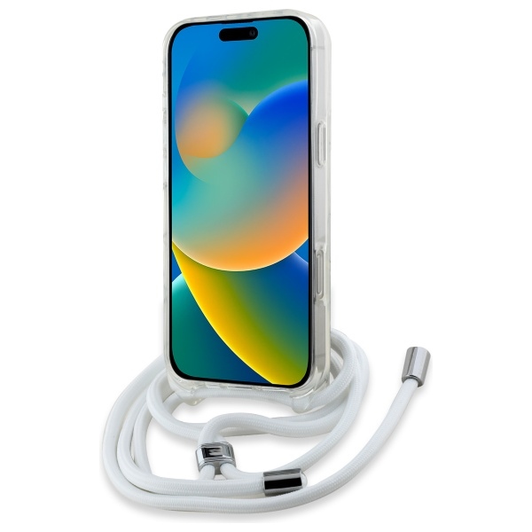 iTok webáruház - Karl Lagerfeld Karl Lagerfeld Crossbody IML Karl Head MagSafe tok iPhone 16 Pro készülékhez (átlátszó) 4 Karl Lagerfeld Crossbody IML Karl Head Magsafe Case for iPhone 16 Pro (átlátszó)