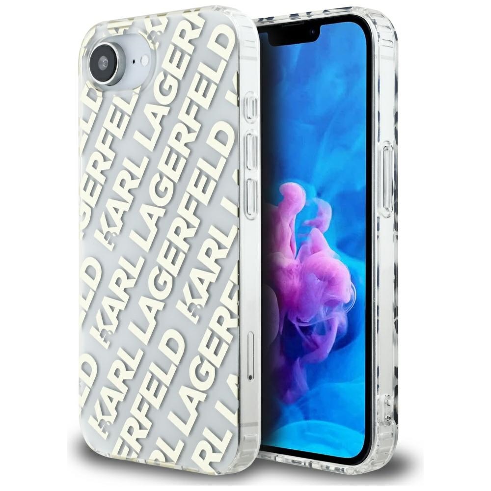 iTok webáruház - Karl Lagerfeld Karl Lagerfeld IML Repeat Logo tok iPhone 16e készülékhez (arany) 1 Karl Lagerfeld IML Repeat Logo iPhone 16e Case (arany)