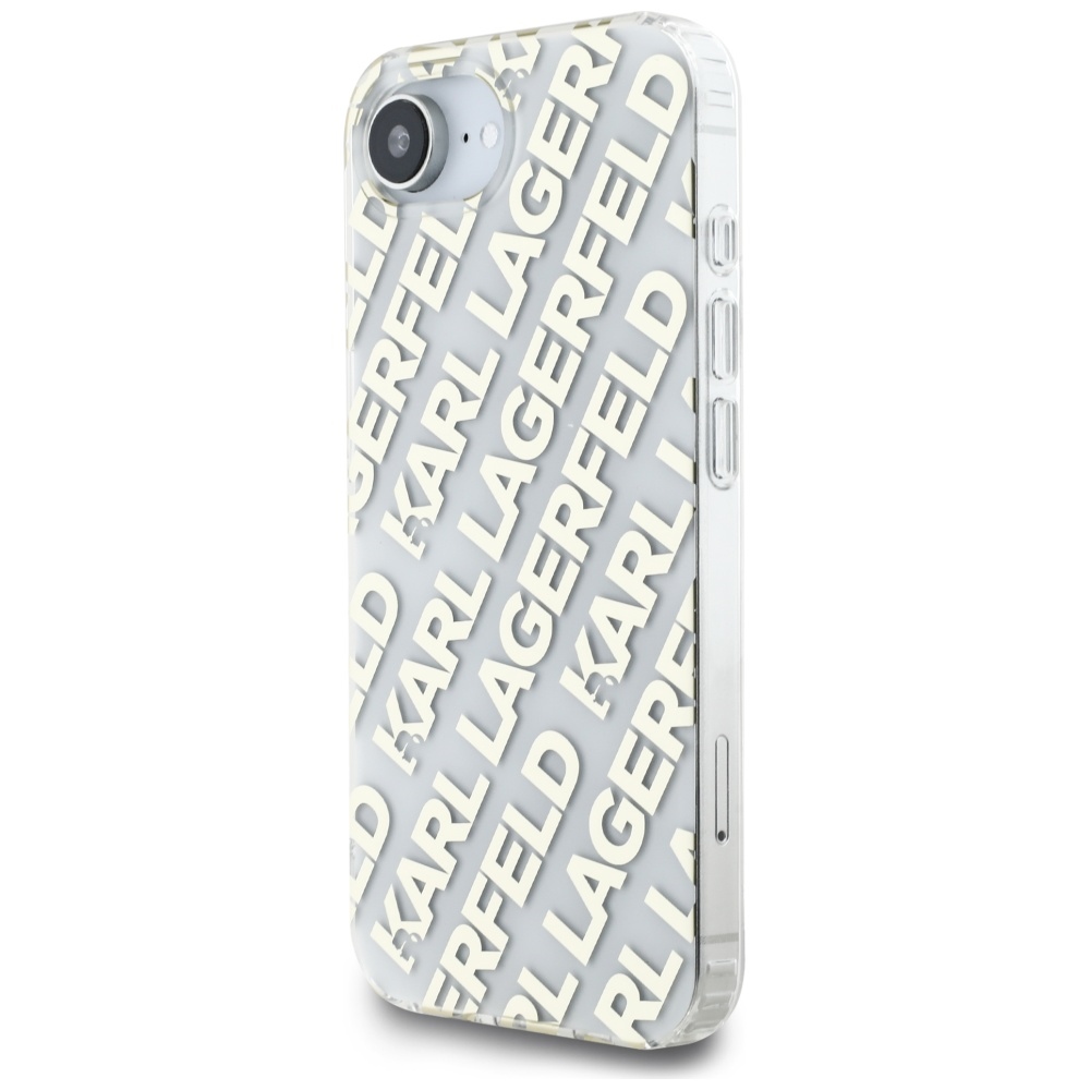 iTok webáruház - Karl Lagerfeld Karl Lagerfeld IML Repeat Logo tok iPhone 16e készülékhez (arany) 2 Karl Lagerfeld IML Repeat Logo iPhone 16e Case (arany)