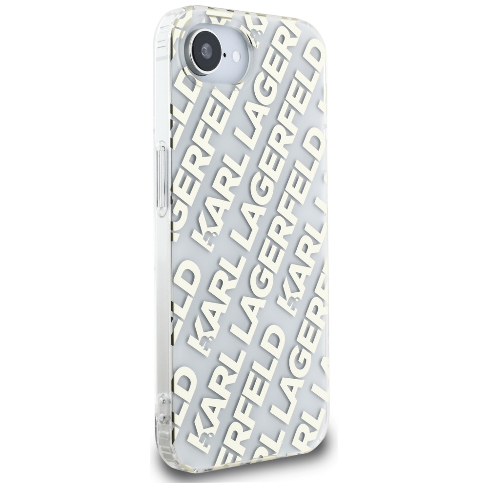 iTok webáruház - Karl Lagerfeld Karl Lagerfeld IML Repeat Logo tok iPhone 16e készülékhez (arany) 4 Karl Lagerfeld IML Repeat Logo iPhone 16e Case (arany)