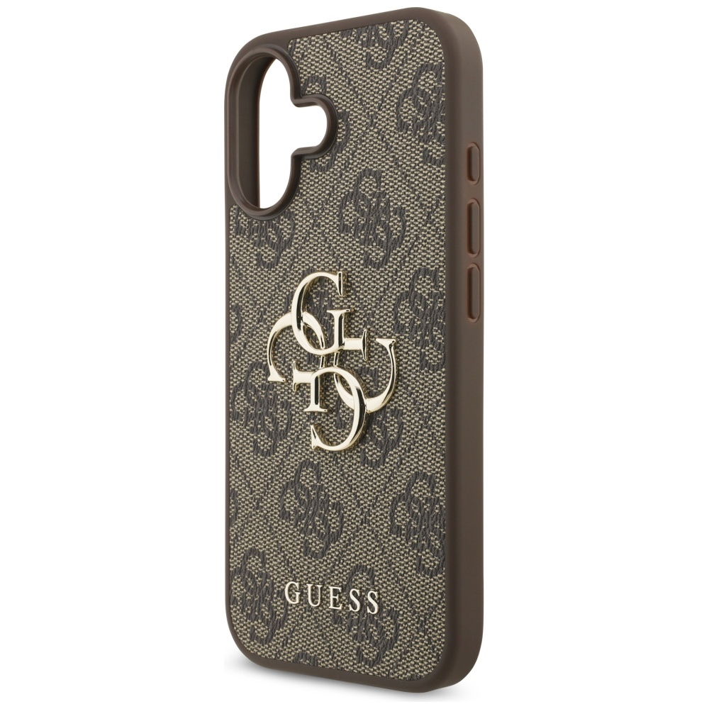 iTok webáruház - Guess Guess 4G Big Logo tok iPhone 17-hez (barna) 6 Guess 4G Big Logo Case for iPhone 17 (barna)