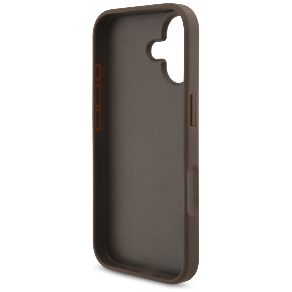 iTok webáruház - Guess Guess 4G Big Logo tok iPhone 17-hez (barna) 7 Guess 4G Big Logo Case for iPhone 17 (barna)