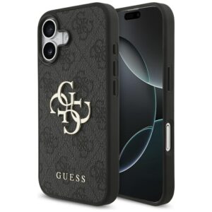 Guess 4G Big Logo tok iPhone 17-hez (fekete)