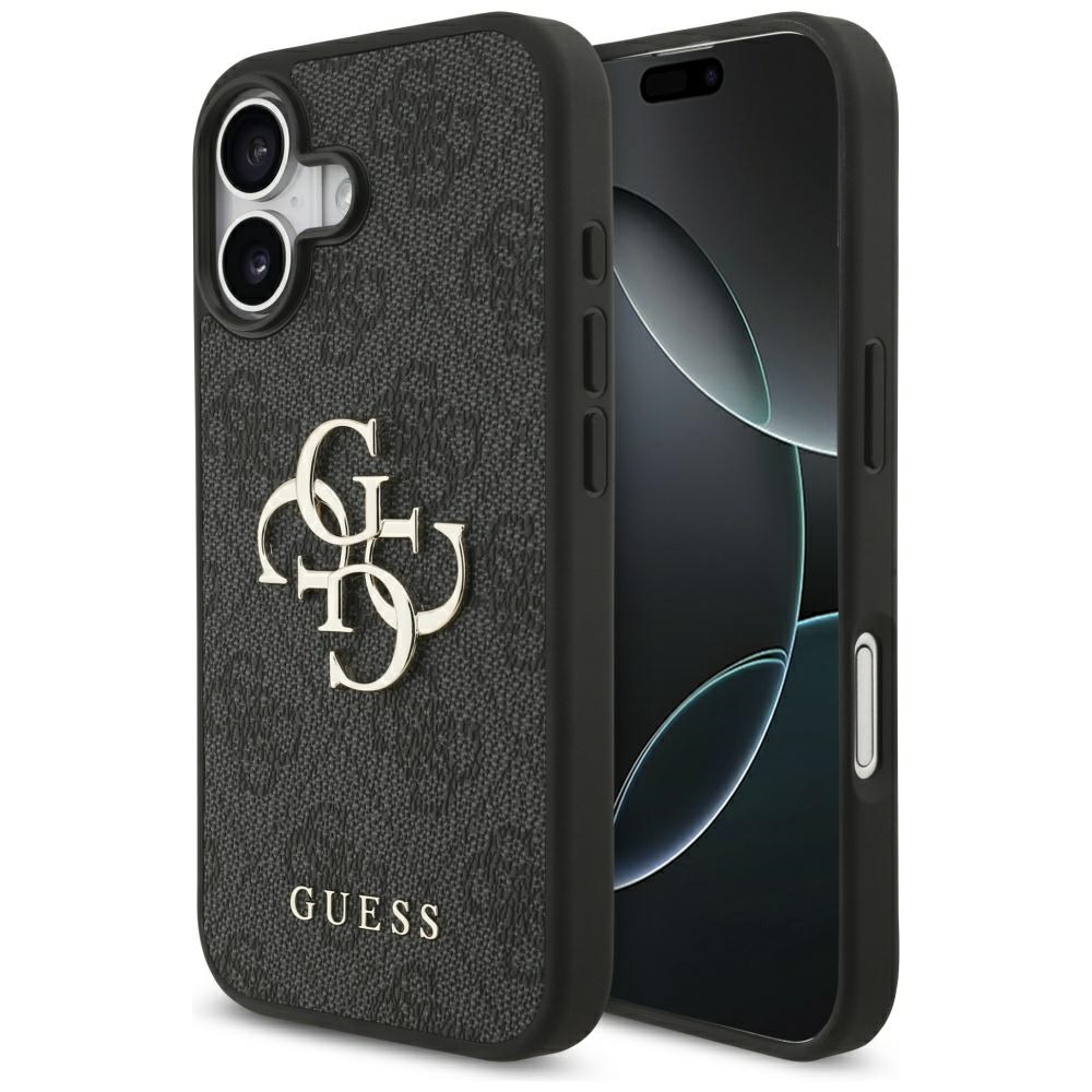 iTok webáruház - Guess Guess 4G Big Logo tok iPhone 17-hez (fekete) 1 Guess 4G Big Logo Case for iPhone 17 (fekete)