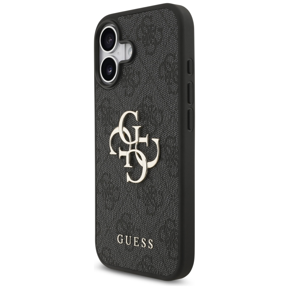 iTok webáruház - Guess Guess 4G Big Logo tok iPhone 17-hez (fekete) 2 Guess 4G Big Logo Case for iPhone 17 (fekete)