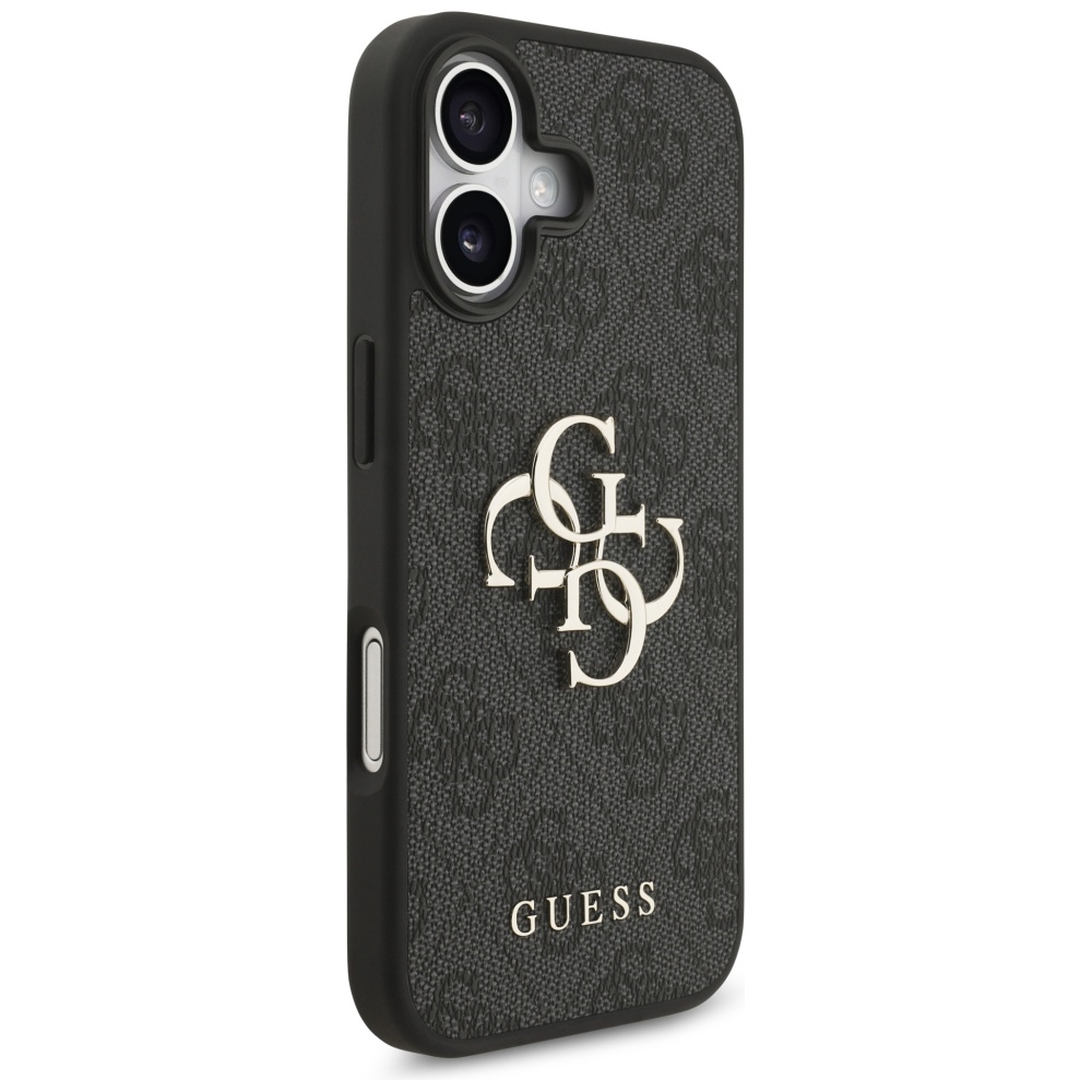 iTok webáruház - Guess Guess 4G Big Logo tok iPhone 17-hez (fekete) 4 Guess 4G Big Logo Case for iPhone 17 (fekete)