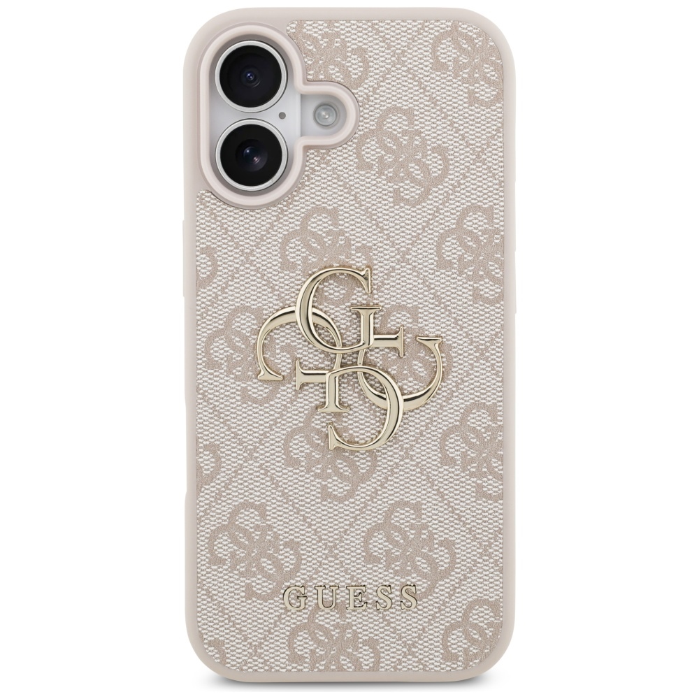 iTok webáruház - Guess Guess 4G Big Logo tok iPhone 17 készülékhez (rózsaszín) 3 Guess 4G Big Logo Case for iPhone 17 (rózsaszín)
