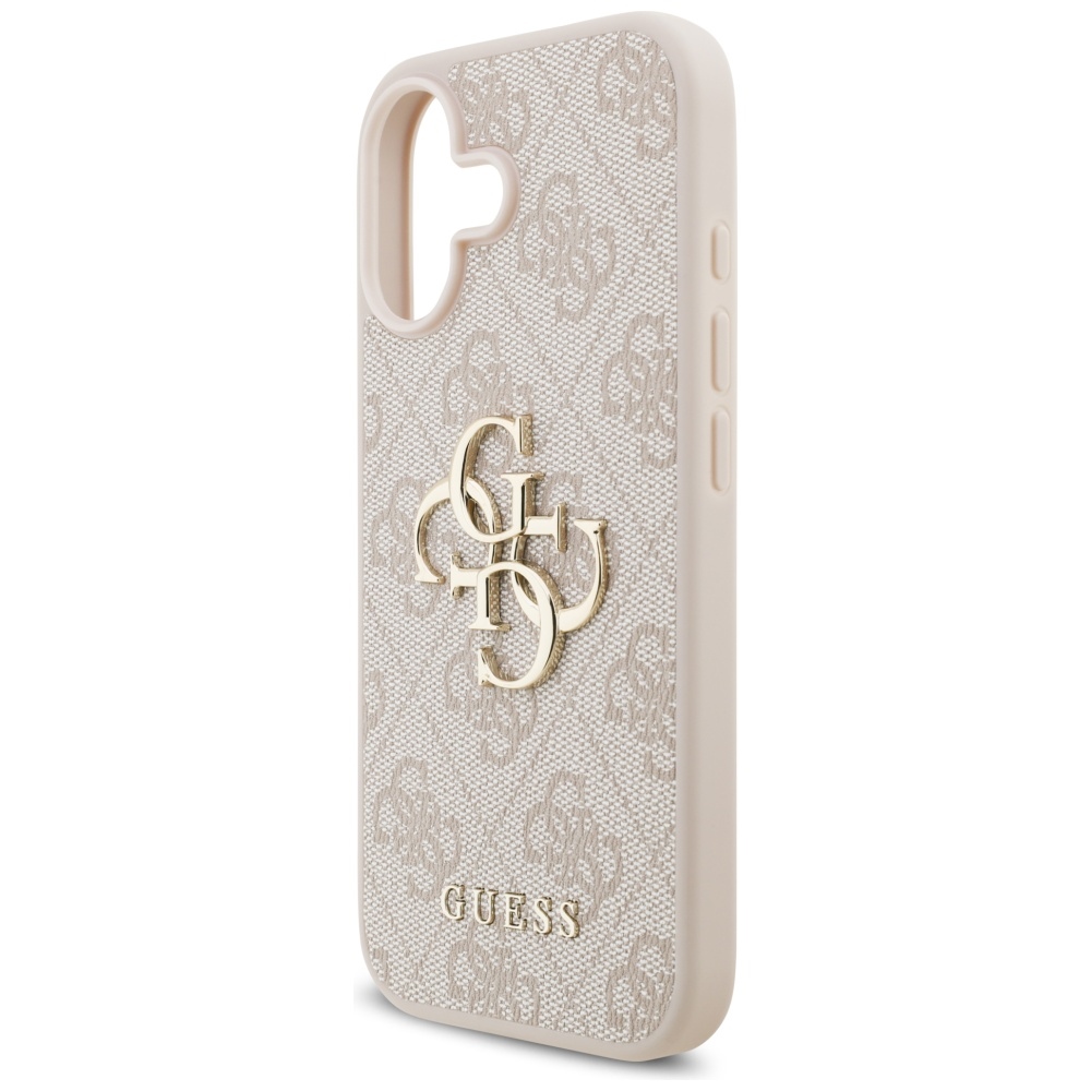 iTok webáruház - Guess Guess 4G Big Logo tok iPhone 17 készülékhez (rózsaszín) 6 Guess 4G Big Logo Case for iPhone 17 (rózsaszín)