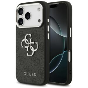 Guess 4G Big 4G Classic Logo iPhone 17 Pro tok (fekete)