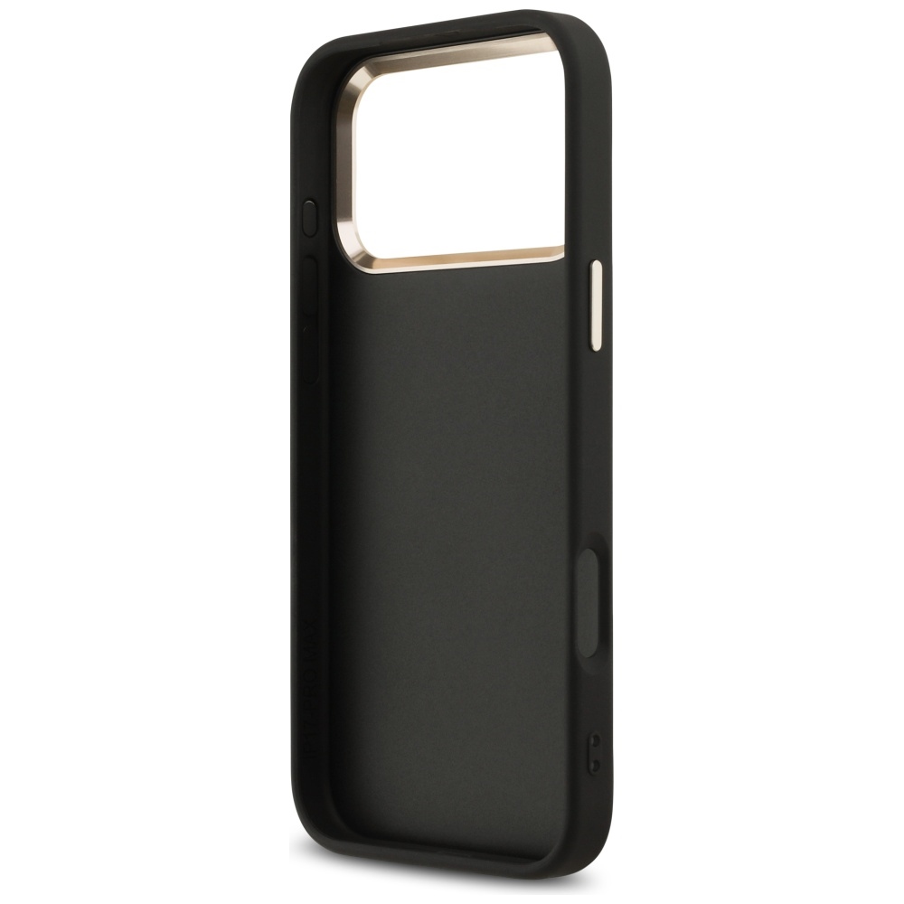 iTok webáruház - Guess Guess 4G Big 4G Classic Logo tok iPhone 17 Pro Max készülékhez (fekete és arany) 7 Guess 4G Big 4G Classic Logo Case for iPhone 17 Pro Max (fekete és arany)