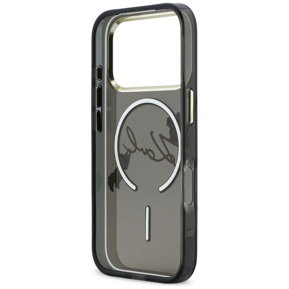 iTok webáruház - Karl Lagerfeld Karl Lagerfeld IML Choupettes Karl Script Logo MagSafe tok iPhone 17 Pro készülékhez (fekete) 7 Karl Lagerfeld IML Choupettes Karl Script Logo MagSafe Case for iPhone 17 Pro (fekete)
