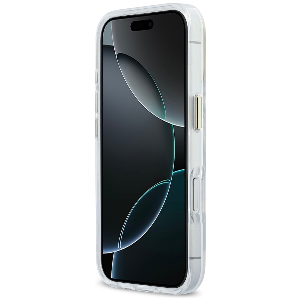 iTok webáruház - Karl Lagerfeld Karl Lagerfeld IML Choupettes Karl Script Logo MagSafe tok iPhone 17 Pro Max készülékhez (átlátszó) 5 Karl Lagerfeld IML Choupettes Karl Script Logo MagSafe Case for iPhone 17 Pro Max (átlátszó)