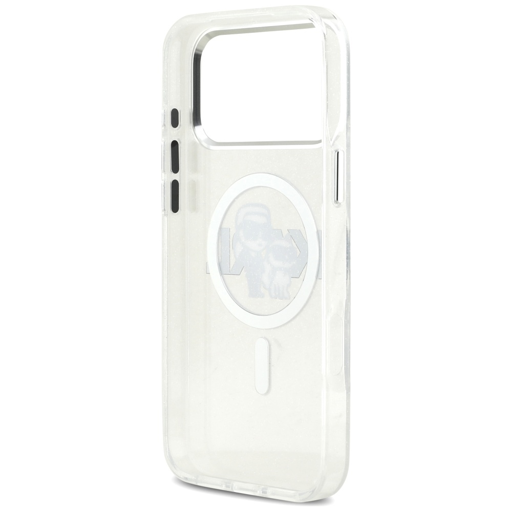 iTok webáruház - Karl Lagerfeld Karl Lagerfeld IML Glitter Karl & Choupette Sketch Logo MagSafe iPhone 17 Pro Max tok (átlátszó) 7 Karl Lagerfeld IML Glitter Karl & Choupette Sketch Logo MagSafe Case for iPhone 17 Pro Max (átlátszó)