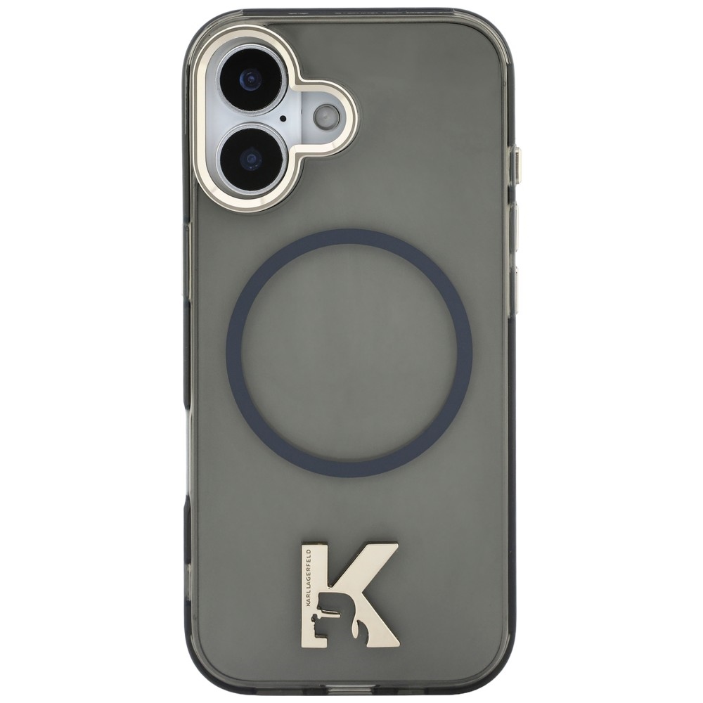 iTok webáruház - Karl Lagerfeld Karl Lagerfeld IML K Head Logo MagSafe tok iPhone 17-hez (fekete) 3 Karl Lagerfeld IML K Head Logo MagSafe Case for iPhone 17 (fekete)