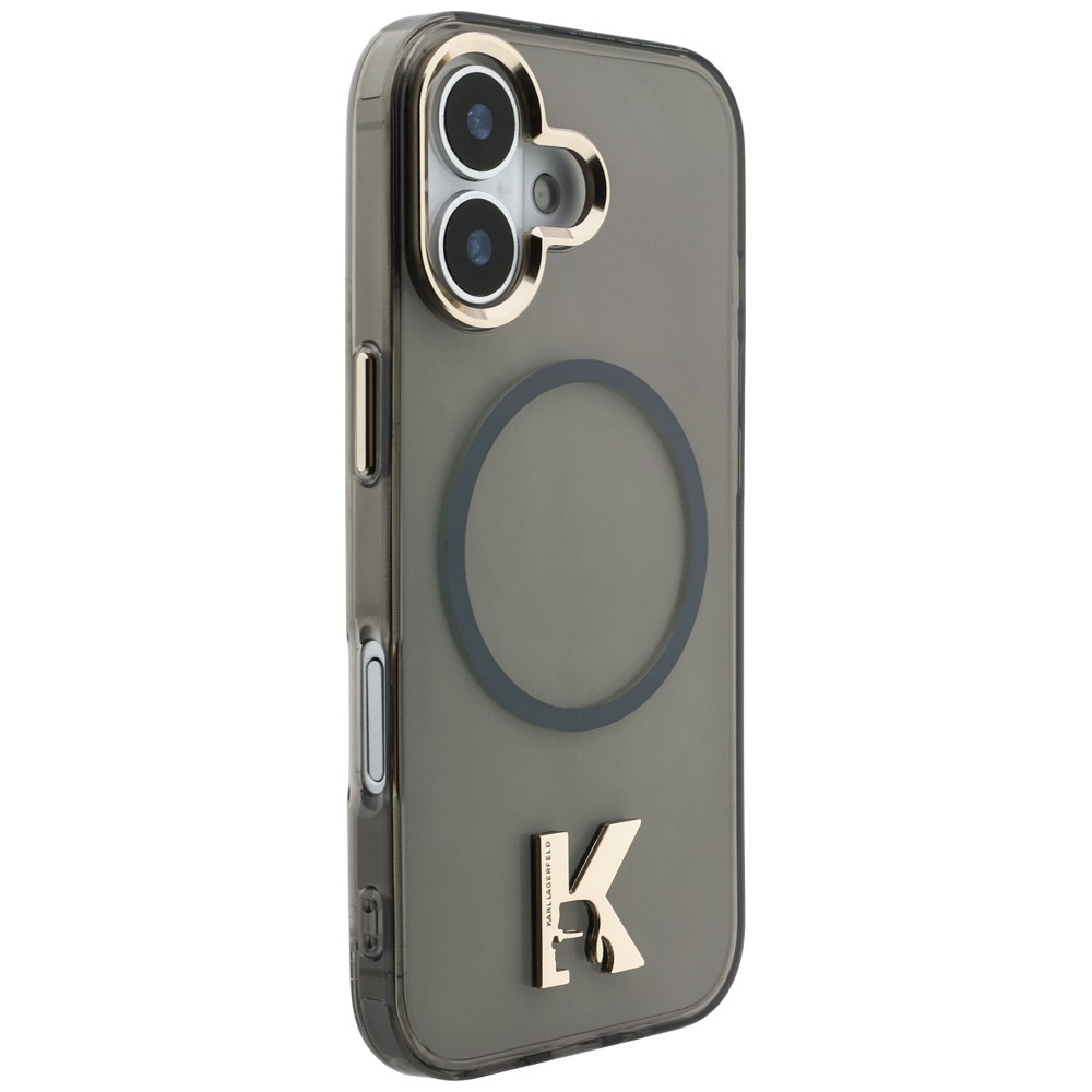 iTok webáruház - Karl Lagerfeld Karl Lagerfeld IML K Head Logo MagSafe tok iPhone 17-hez (fekete) 4 Karl Lagerfeld IML K Head Logo MagSafe Case for iPhone 17 (fekete)