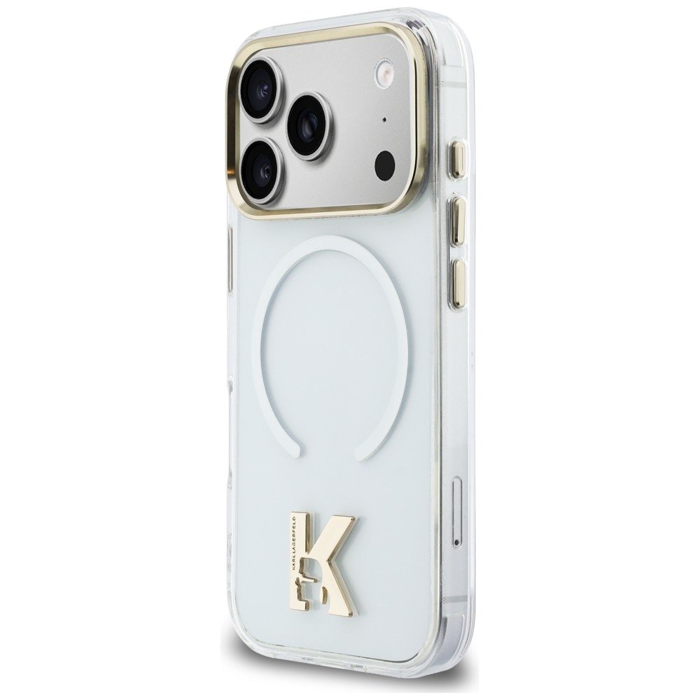 iTok webáruház - Karl Lagerfeld Karl Lagerfeld IML K Head Logo MagSafe tok iPhone 17 Pro készülékhez (átlátszó) 2 Karl Lagerfeld IML K Head Logo MagSafe Case for iPhone 17 Pro (átlátszó)