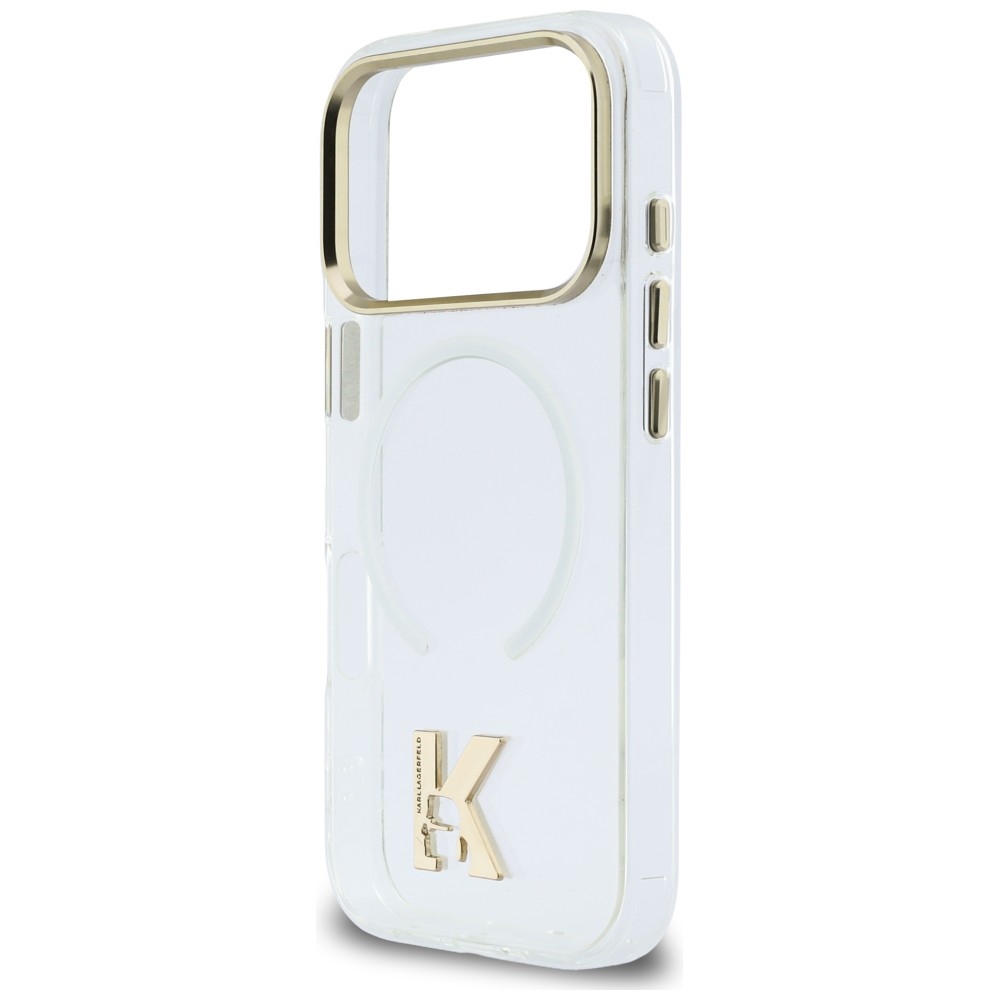 iTok webáruház - Karl Lagerfeld Karl Lagerfeld IML K Head Logo MagSafe tok iPhone 17 Pro készülékhez (átlátszó) 6 Karl Lagerfeld IML K Head Logo MagSafe Case for iPhone 17 Pro (átlátszó)