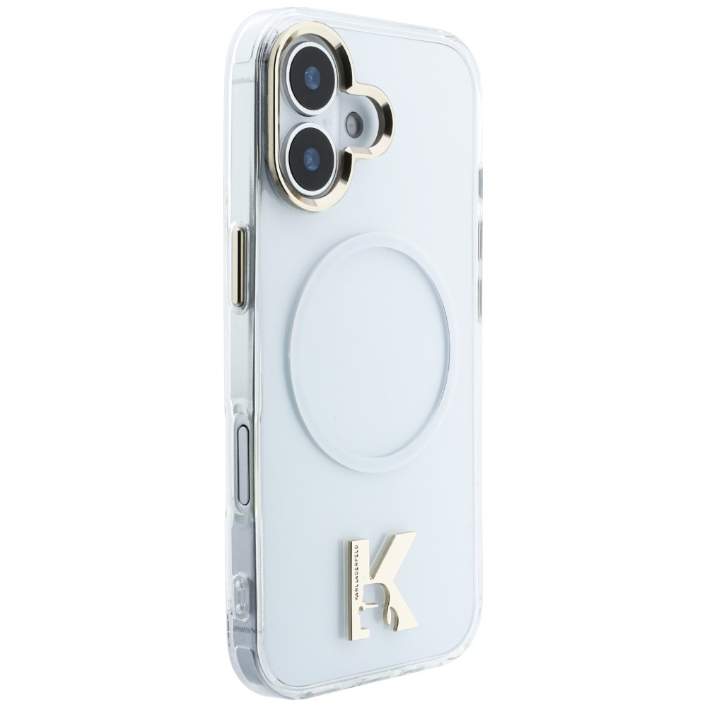 iTok webáruház - Karl Lagerfeld Karl Lagerfeld IML K Head Logo MagSafe tok iPhone 17-hez (átlátszó) 4 Karl Lagerfeld IML K Head Logo MagSafe Case for iPhone 17 (átlátszó)