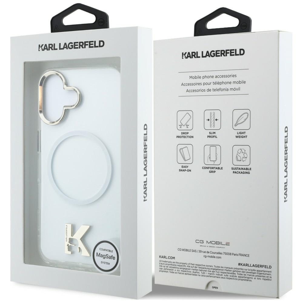 iTok webáruház - Karl Lagerfeld Karl Lagerfeld IML K Head Logo MagSafe tok iPhone 17-hez (átlátszó) 8 Karl Lagerfeld IML K Head Logo MagSafe Case for iPhone 17 (átlátszó)