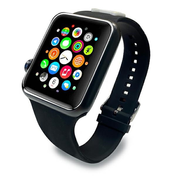 iTok webáruház - Karl Lagerfeld Karl Lagerfeld KLAWLSLCK szilikon Apple Watch óraszíj 42/44/45 mm, fekete 3 Karl Lagerfeld KLAWLSLCK Apple Watch Strap 42/44 / 45mm black / black strap Silicone Choupette Heads