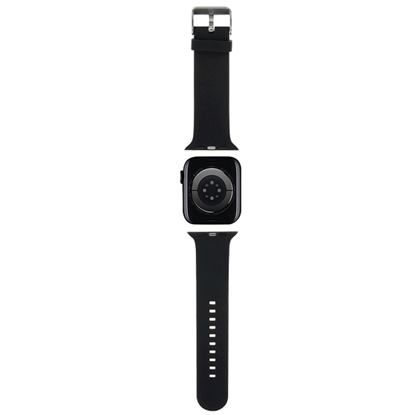 iTok webáruház - Karl Lagerfeld Karl Lagerfeld 3D Rubber Karl&Choupette Heads Apple Watch szíj 42/44/45/49 mm (fekete) 2 Karl Lagerfeld 3D Rubber Karl&Choupette Heads strap for Apple Watch 42/44/45/49mm (fekete)