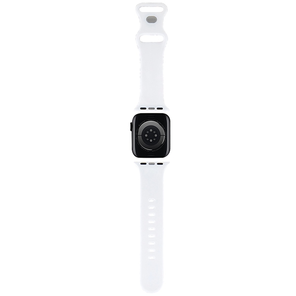 iTok webáruház - Hello Kitty Hello Kitty Silicone Bows & Stripes Apple Watch szíj 38/40/41 mm (fekete) 2 Hello Kitty Silicone Bows & Stripes Strap for Apple Watch 38/40/41mm (fekete)