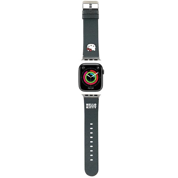iTok webáruház - Hello Kitty Hello Kitty Kitty Head Apple Watch szíj 38/40/41 mm (fekete) 1 Hello Kitty Kitty Head strap for Apple Watch 38/40/41mm (fekete)
