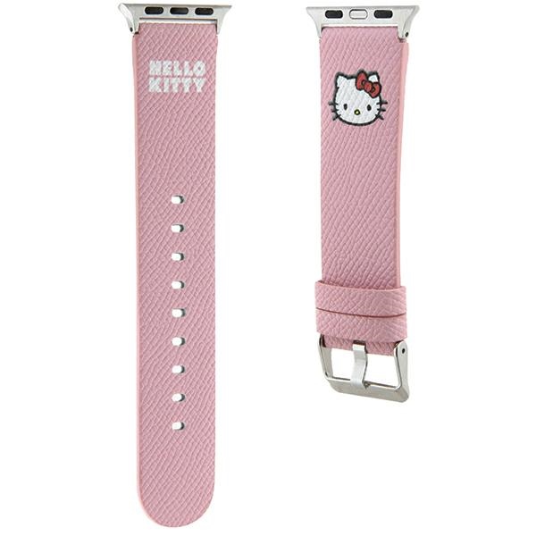 iTok webáruház - Hello Kitty Hello Kitty Kitty Head Apple Watch óraszíj 38/40/41 mm (rózsaszín) 3 Hello Kitty Kitty Head strap for Apple Watch 38/40/41mm (rózsaszín)