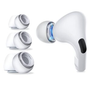 Tech-Protect szilikon fülharang AirPods Pro 1 / 2 készülékhez, S / M / L, 3 db (fehér)