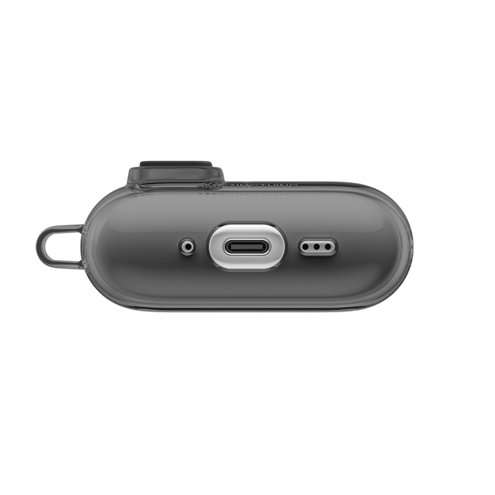 iTok webáruház - AmazingThing AmazingThing Minimal tok AirPods Pro 3-hoz (fekete) 4 AmazingThing Minimal Case for AirPods Pro 3 (fekete)