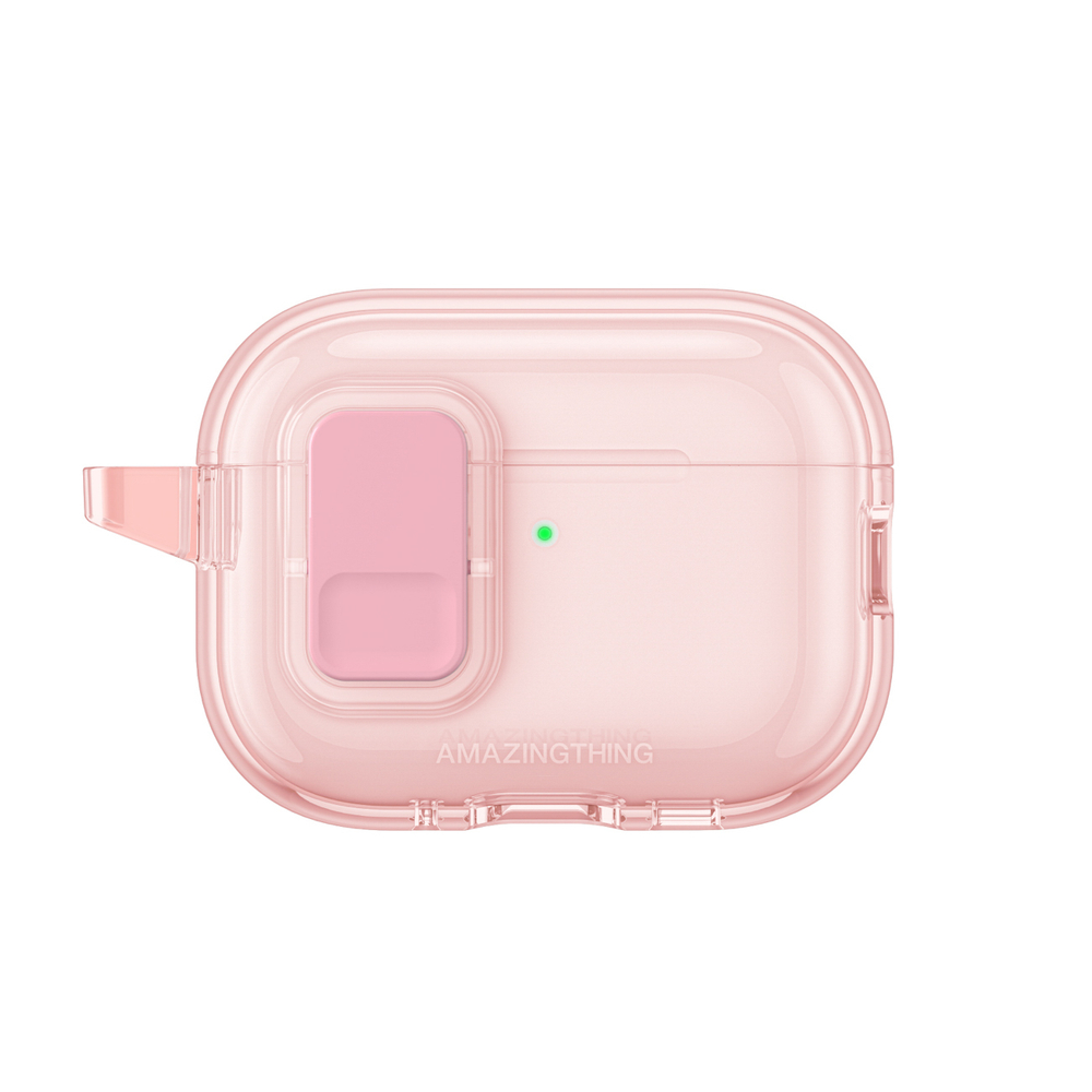iTok webáruház - AmazingThing AmazingThing Minimal Case tok AirPods Pro 3-hoz (rózsaszín) 1 AmazingThing Minimal Case for AirPods Pro 3 (rózsaszín)