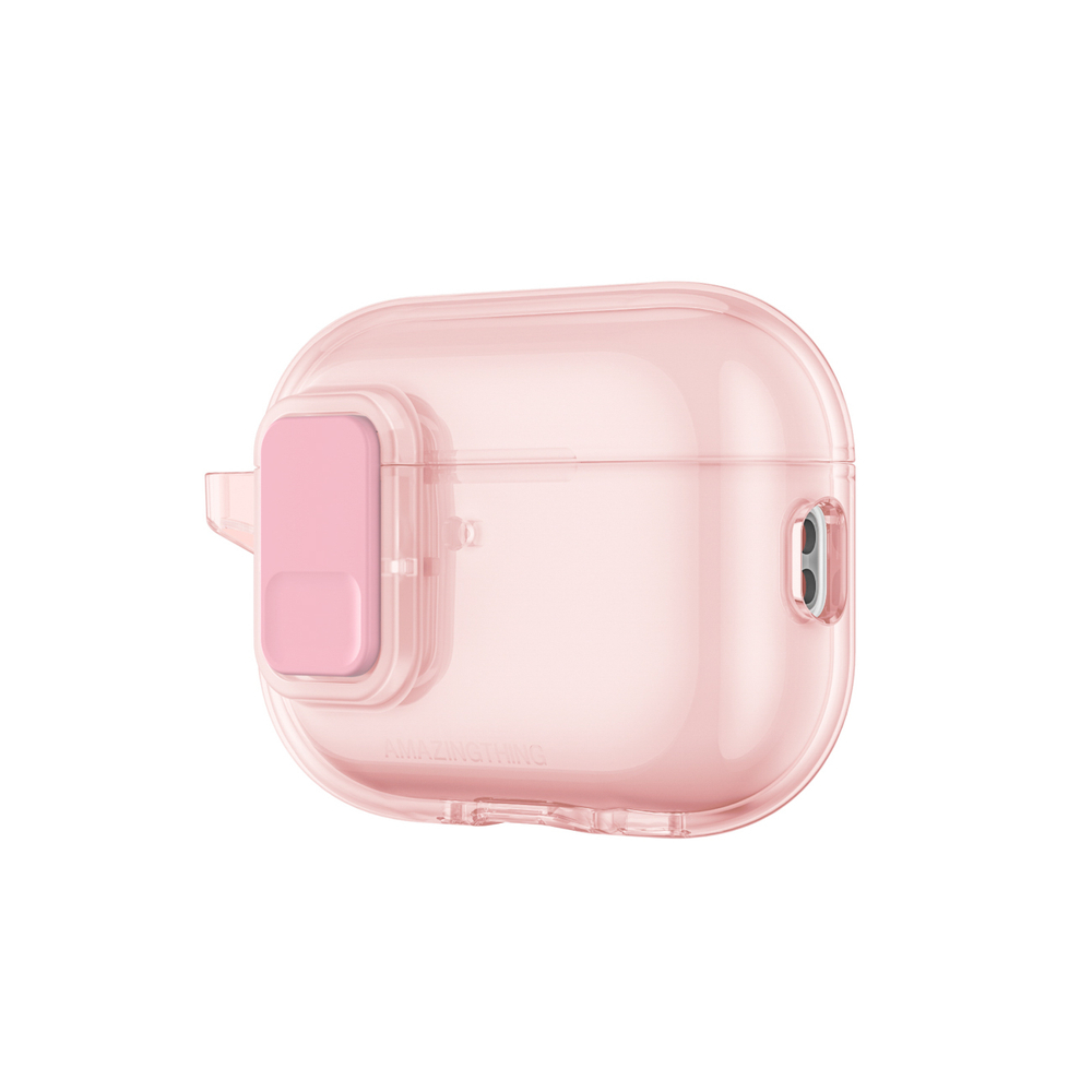 iTok webáruház - AmazingThing AmazingThing Minimal Case tok AirPods Pro 3-hoz (rózsaszín) 2 AmazingThing Minimal Case for AirPods Pro 3 (rózsaszín)