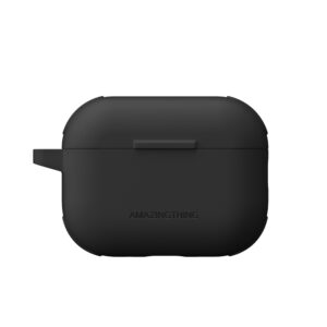 AmazingThing Omni Case Titan szilikon tok AirPods Pro 3-hoz (fekete)