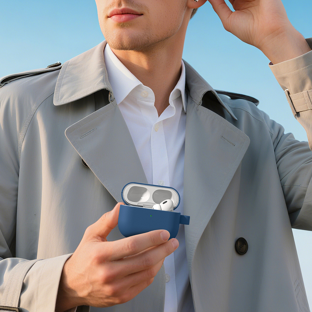 iTok webáruház - AmazingThing AmazingThing Glamour védőtok AirPods Pro 3-hoz (kék) 5 AmazingThing Glamour AirPods Pro 3 Protective Case (kék)