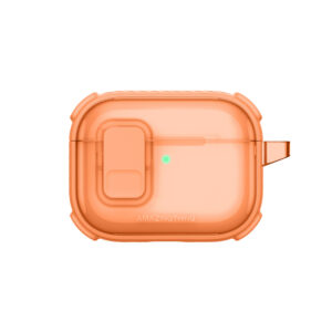 AmazingThing Titan Pro Mag Clear tok AirPods Pro 3-hoz (narancssárga)