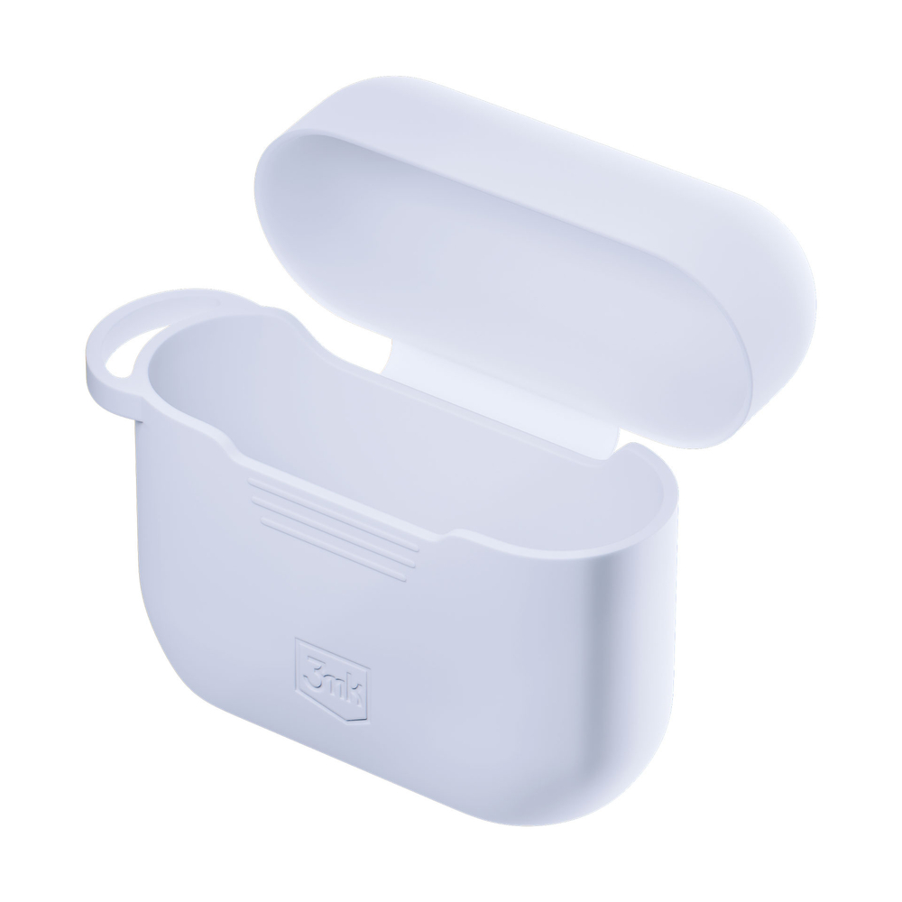 iTok webáruház - 3MK 3mk szilikon tok AirPods Pro 3-hoz (fehér) 1 3mk Silicone AirPods Case for AirPods Pro 3 (fehér)