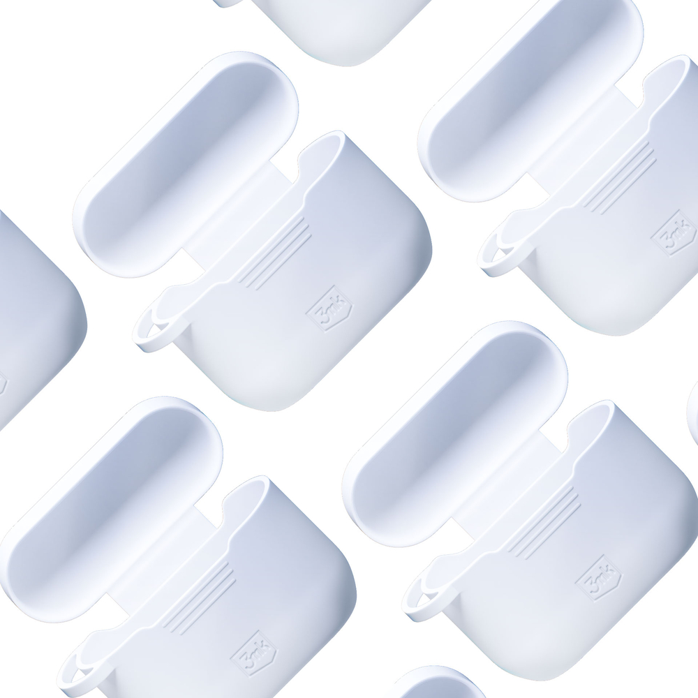 iTok webáruház - 3MK 3mk szilikon tok AirPods Pro 3-hoz (fehér) 7 3mk Silicone AirPods Case for AirPods Pro 3 (fehér)