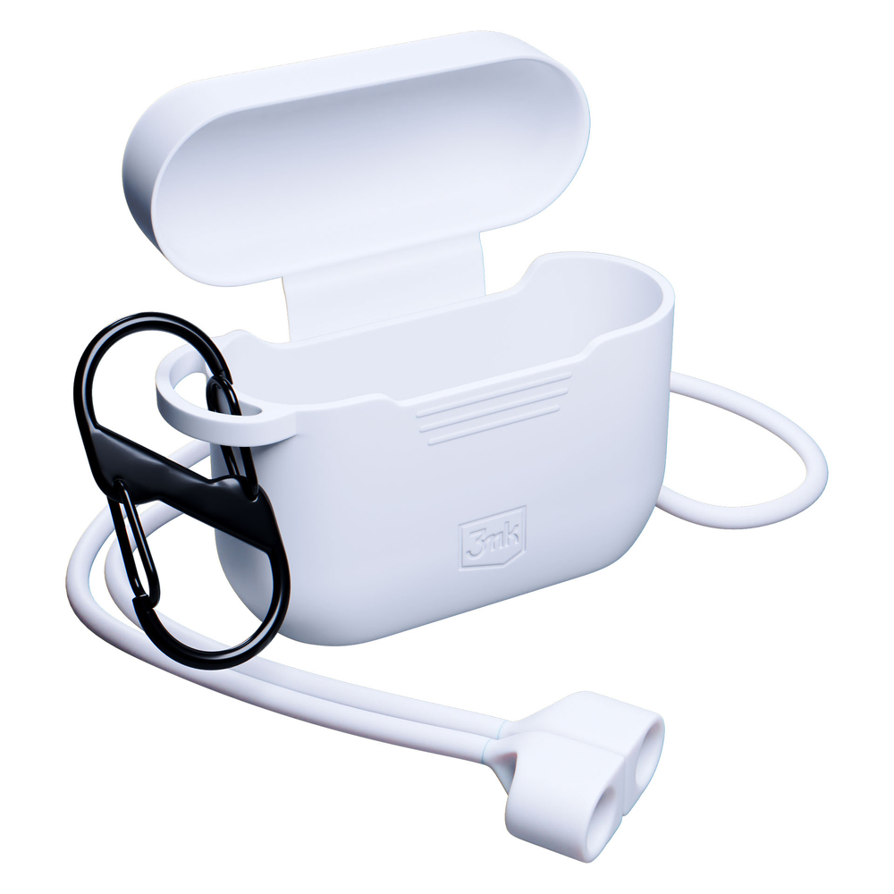 iTok webáruház - 3MK 3mk szilikon tok AirPods Pro 3-hoz (fehér) 8 3mk Silicone AirPods Case for AirPods Pro 3 (fehér)