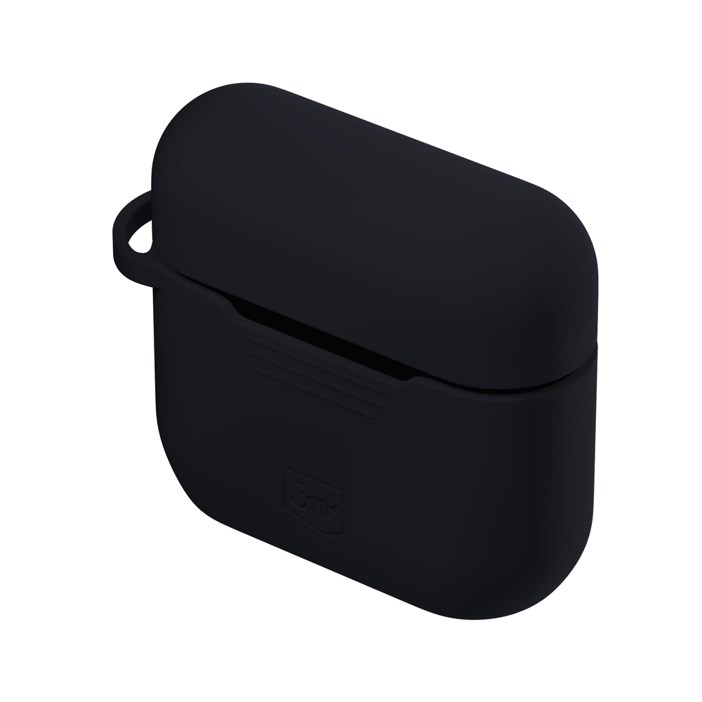 iTok webáruház - 3MK 3mk szilikon tok AirPods Pro 3-hoz (fekete) 4 3mk Silicone AirPods Case for AirPods Pro 3 (fekete)