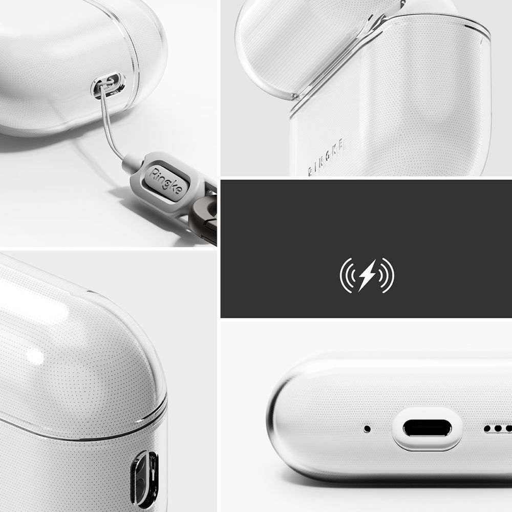 iTok webáruház - Ringke Ringke Air tok AirPods Pro 3-hoz (átlátszó) 3 Ringke Air Case for AirPods Pro 3 (átlátszó)