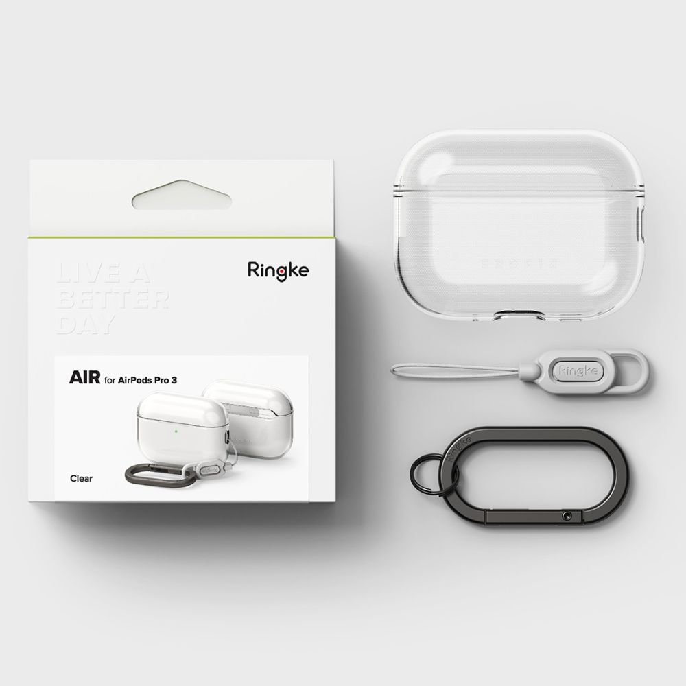 iTok webáruház - Ringke Ringke Air tok AirPods Pro 3-hoz (átlátszó) 5 Ringke Air Case for AirPods Pro 3 (átlátszó)