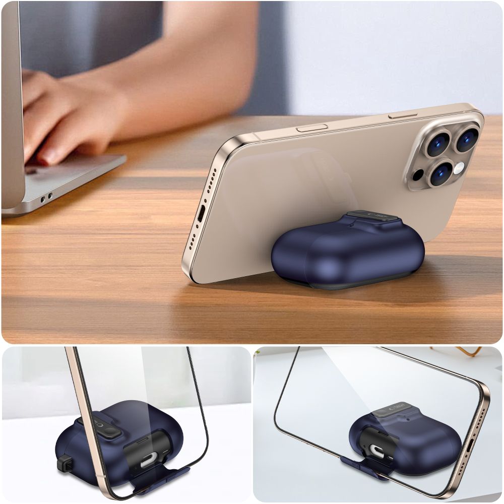 iTok webáruház - Tech-Protect Tech-Protect Slim Hook tok AirPods Pro 3-hoz (sötétkék) 8 Tech-Protect Slim Hook Case for AirPods Pro 3 (sötétkék)