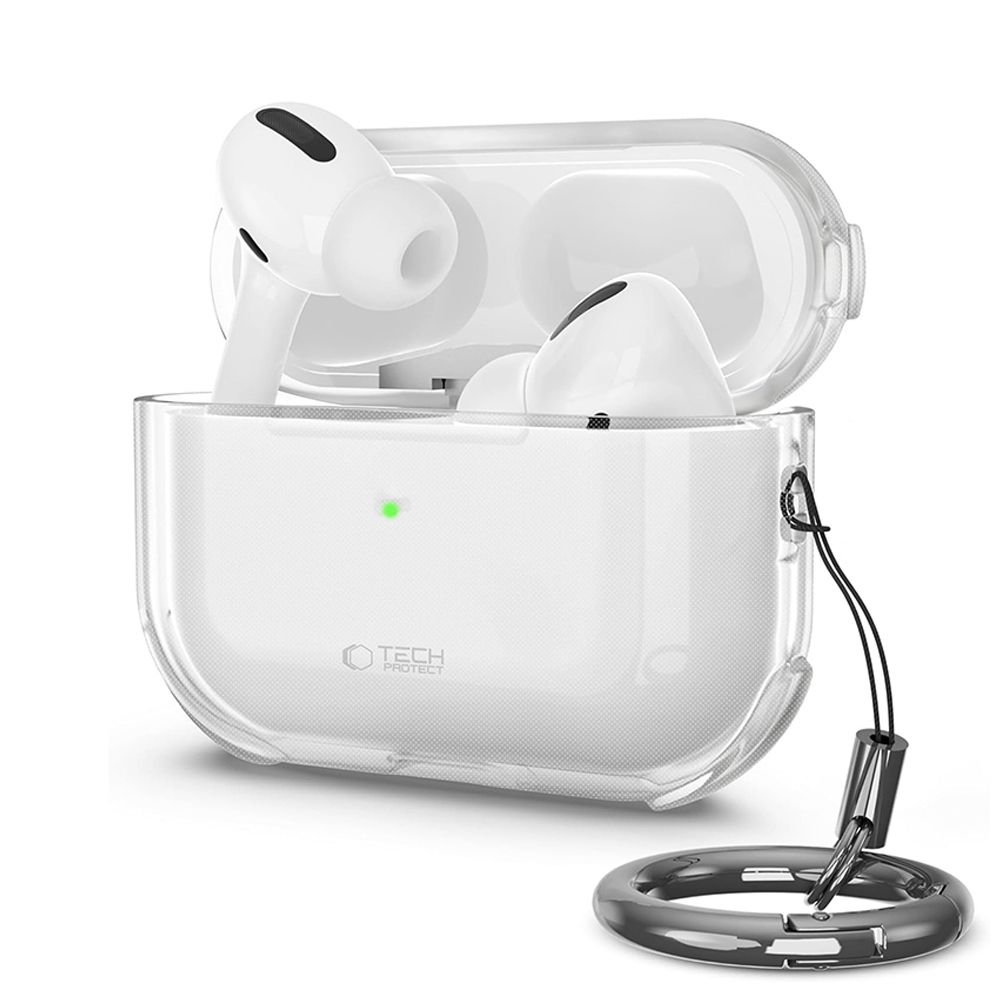 iTok webáruház - Tech-Protect Tech-Protect Bounce tok AirPods Pro 3-hoz (átlátszó) 1 Tech-Protect Bounce Case for AirPods Pro 3 (átlátszó)