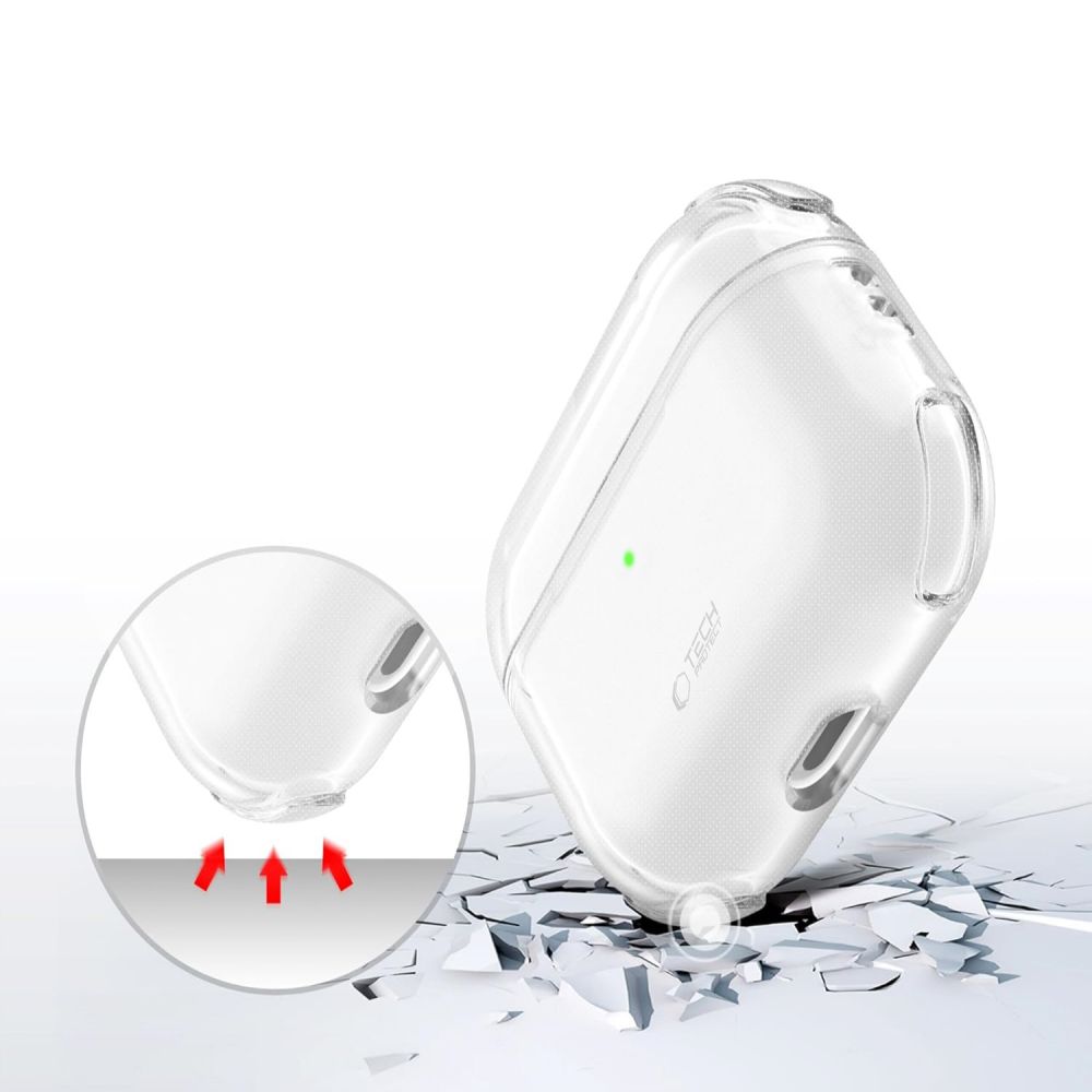 iTok webáruház - Tech-Protect Tech-Protect Bounce tok AirPods Pro 3-hoz (átlátszó) 7 Tech-Protect Bounce Case for AirPods Pro 3 (átlátszó)
