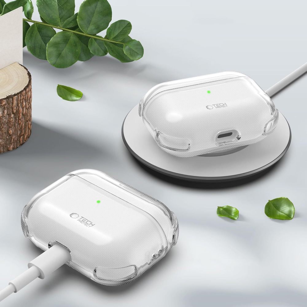 iTok webáruház - Tech-Protect Tech-Protect Bounce tok AirPods Pro 3-hoz (átlátszó) 8 Tech-Protect Bounce Case for AirPods Pro 3 (átlátszó)