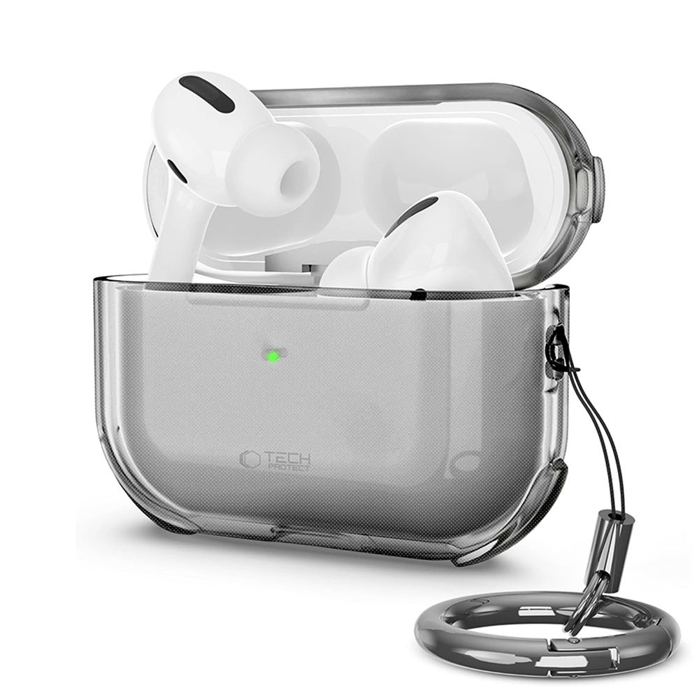 iTok webáruház - Tech-Protect Tech-Protect Bounce tok AirPods Pro 3-hoz, áttetsző 1 Tech-Protect Bounce Case for AirPods Pro 3 - Translucent