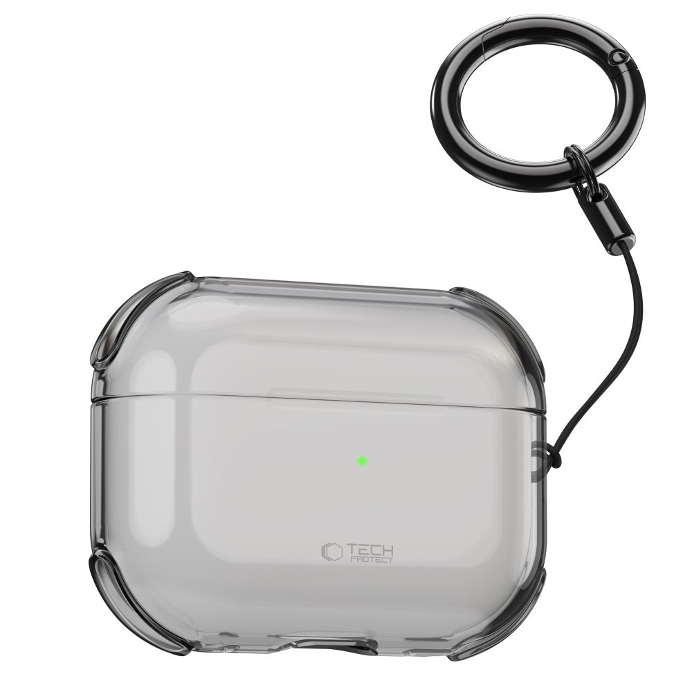 iTok webáruház - Tech-Protect Tech-Protect Bounce tok AirPods Pro 3-hoz, áttetsző 4 Tech-Protect Bounce Case for AirPods Pro 3 - Translucent