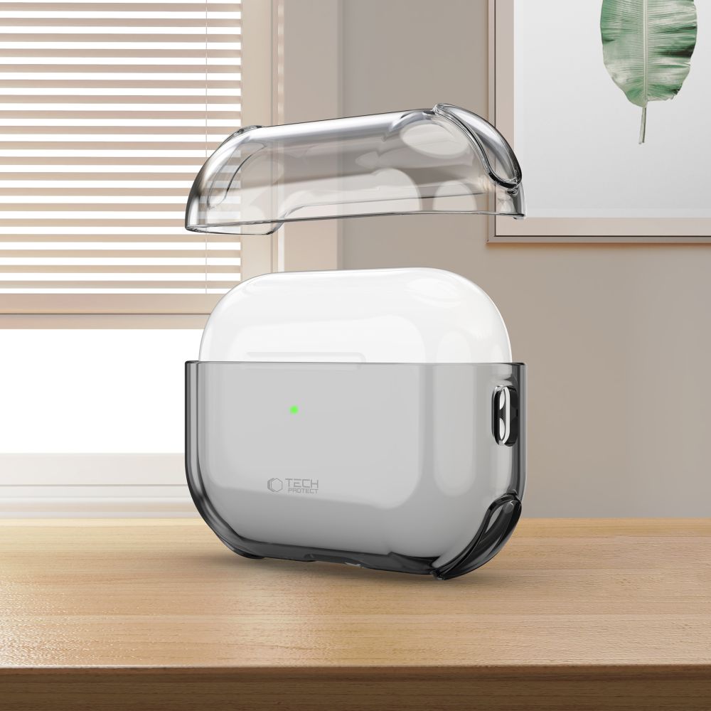 iTok webáruház - Tech-Protect Tech-Protect Bounce tok AirPods Pro 3-hoz, áttetsző 5 Tech-Protect Bounce Case for AirPods Pro 3 - Translucent